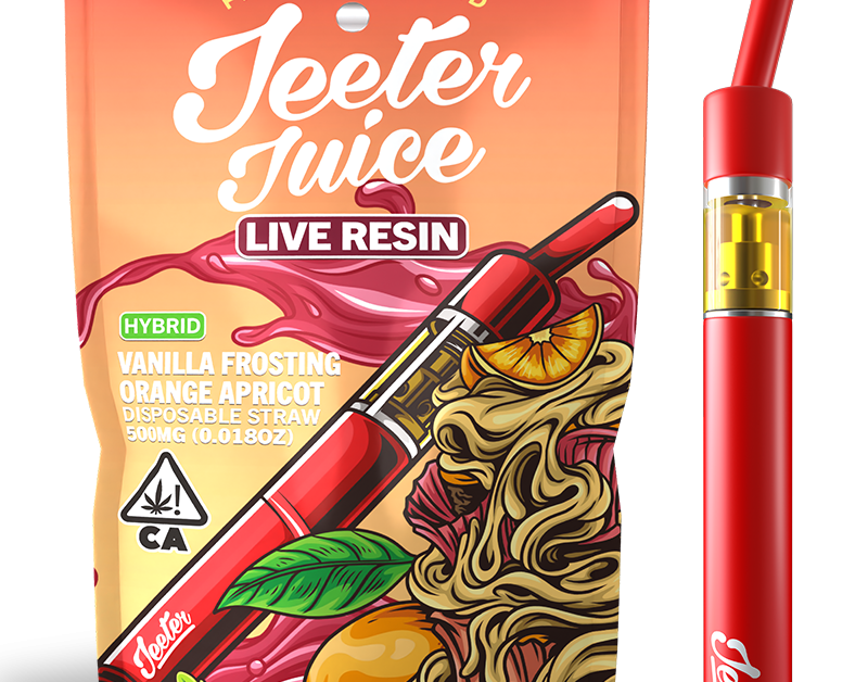 Jeeter juice live resin Vanilla Frosting Orange Apricot