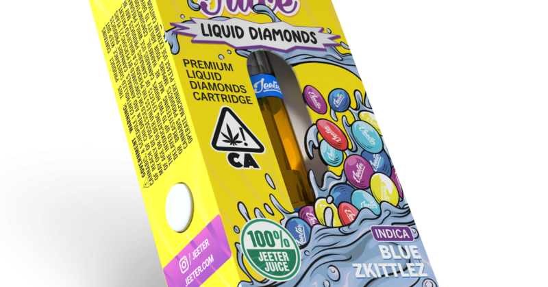 JEETER JUICE BLUE ZKITTLEZ – Liquid Diamonds Cartridge